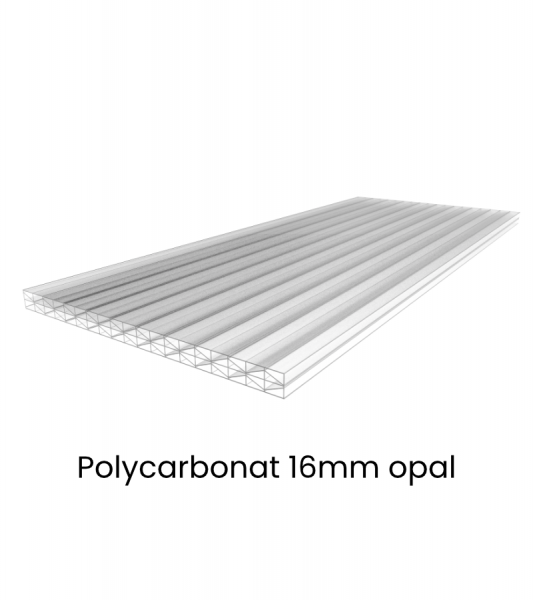 Flachdach SkyView mit Polycarbonat